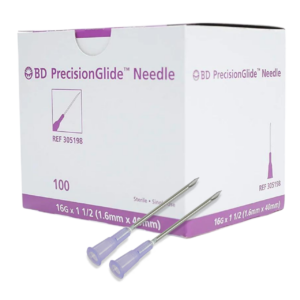 16G x 1.5 BD PrecisionGlide Needle