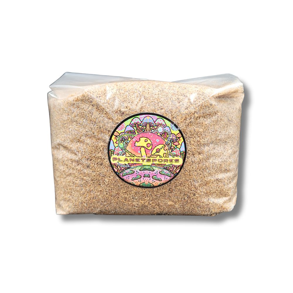 Supplemented Hardwood-Based Sterile Mushroom Substrate